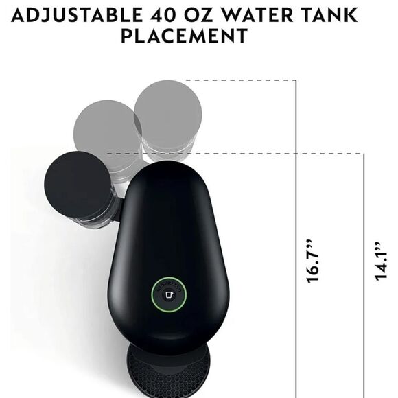 NWOT, Breville • Nespresso Vertuo Plus Coffee and Espresso Maker, Ink Black - Picture 2 of 2